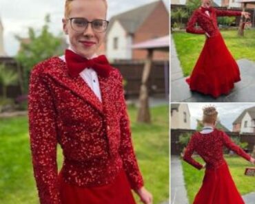 Boy, 16, divides the internet with billowing ballgown